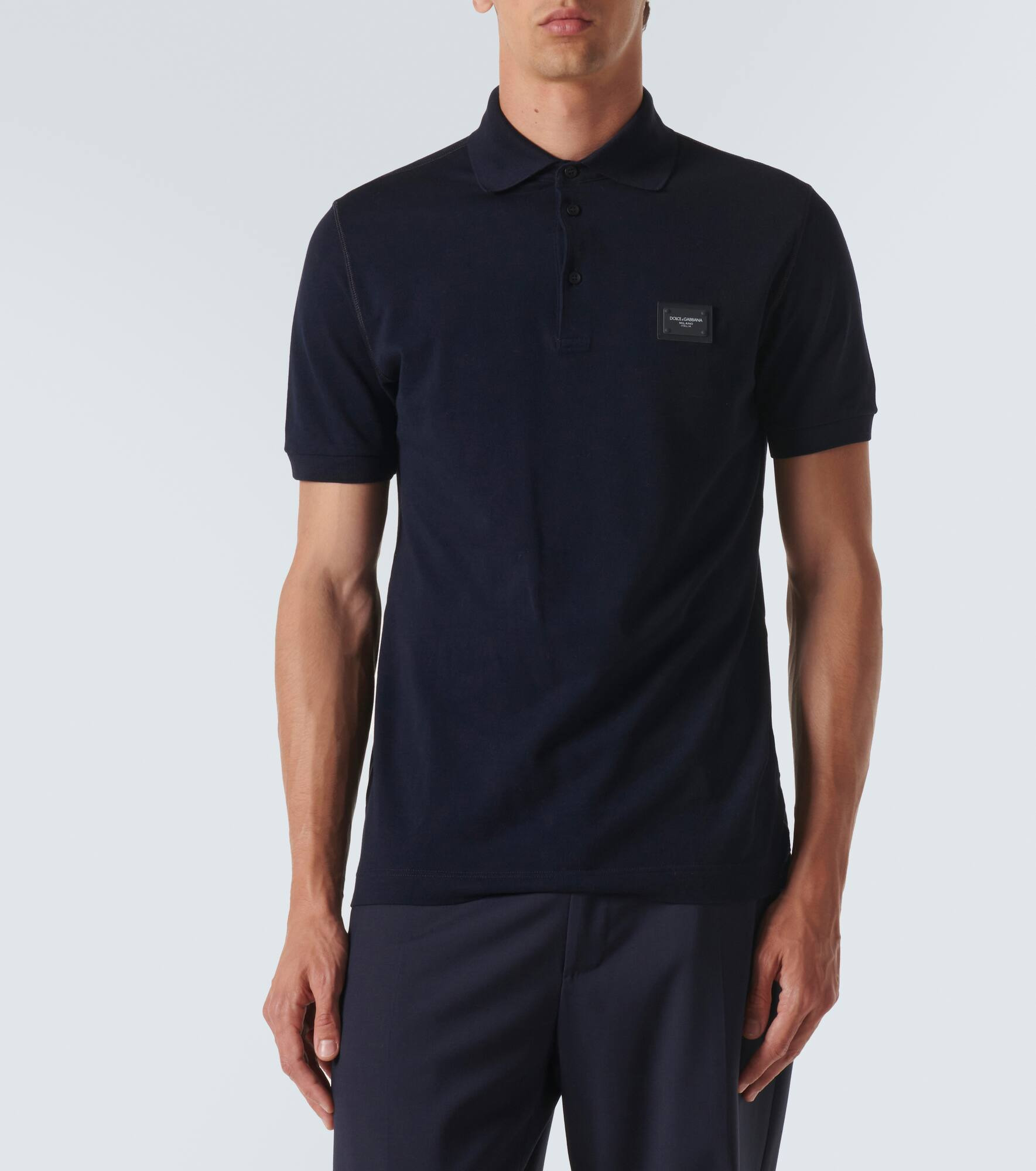 Plaque polo shirt - 3