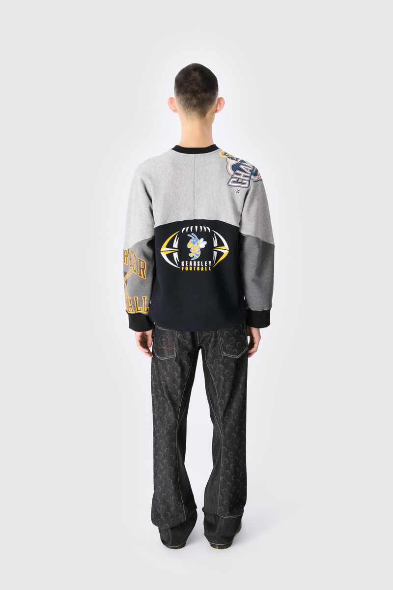 Marine Serre Upcycled Graphic Sweatshirts Crewneck Sweatshirt outlook
