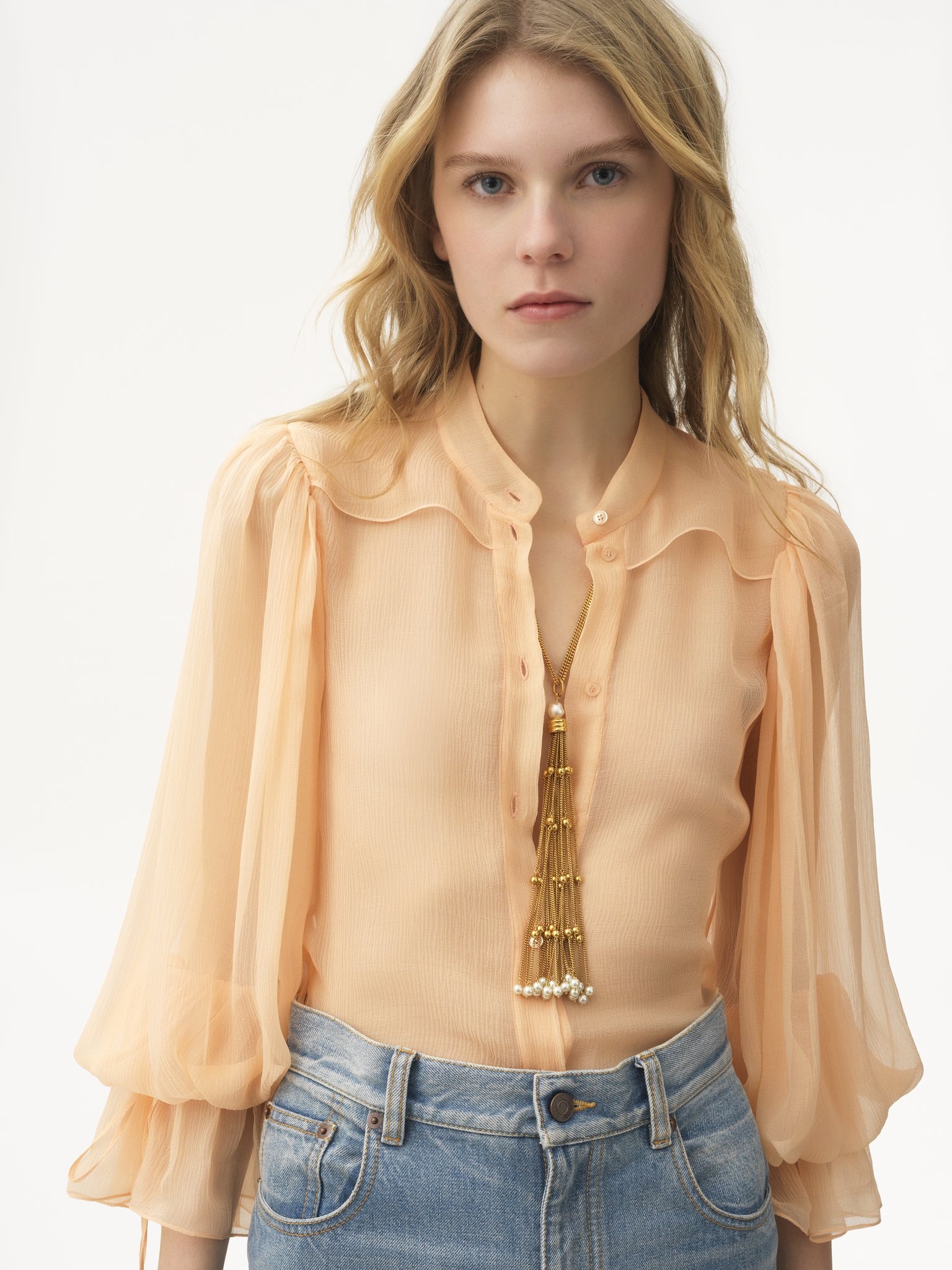 THE CHLOÉ SHELLS PENDANT NECKLACE - 2