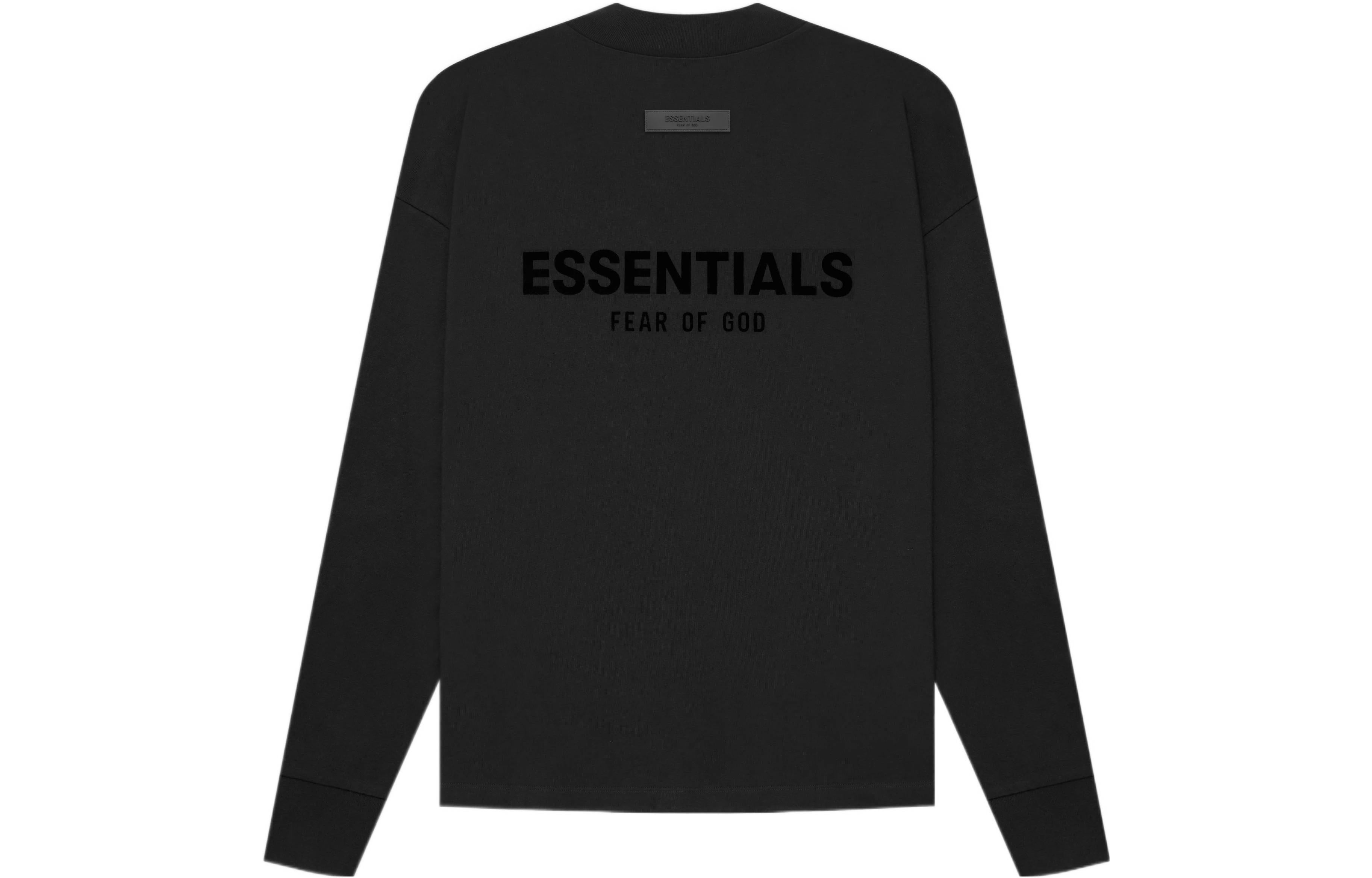 Fear of God Essentials SS22 Long Sleeve Tee Stretch Limo FOG-SS22-463 - 2