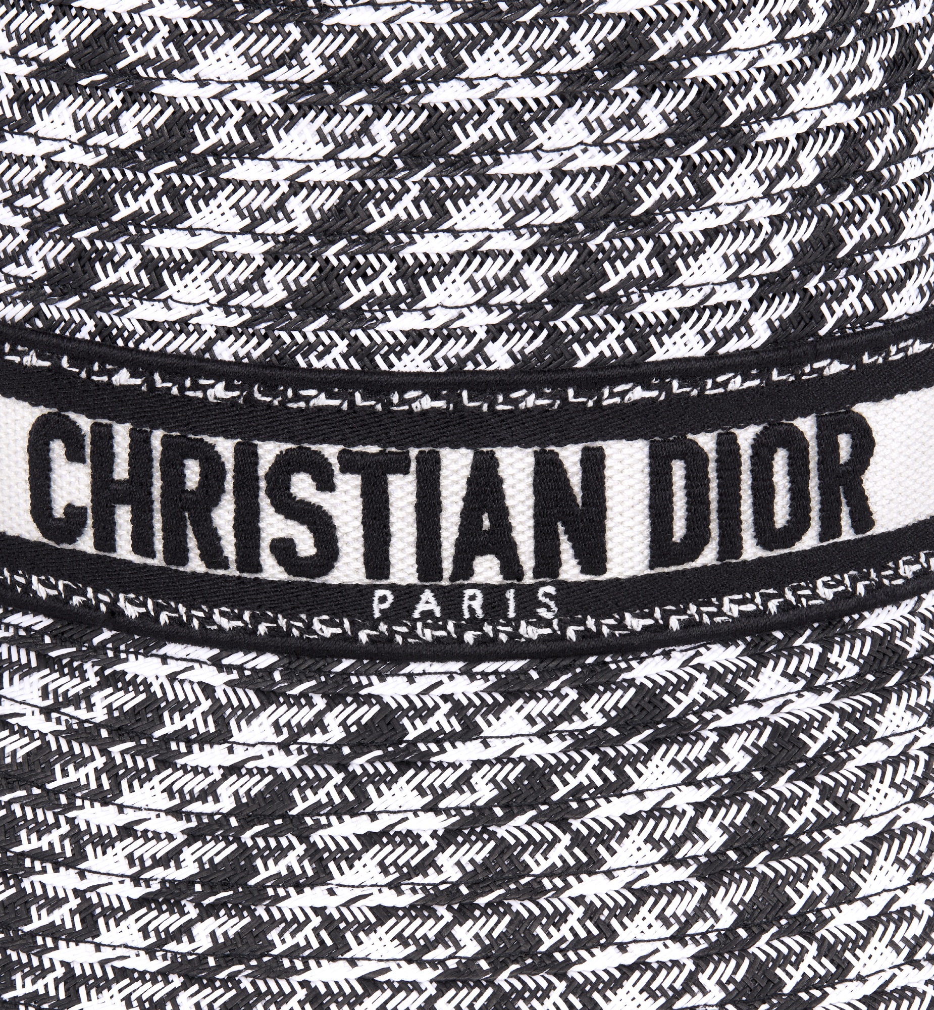 D-Bobby Houndstooth Large Brim Hat - 4