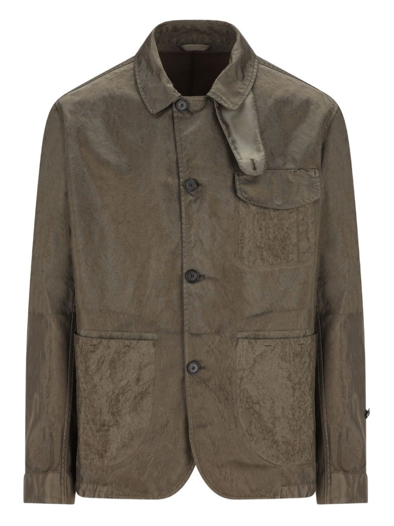 button-fastening jacket 1