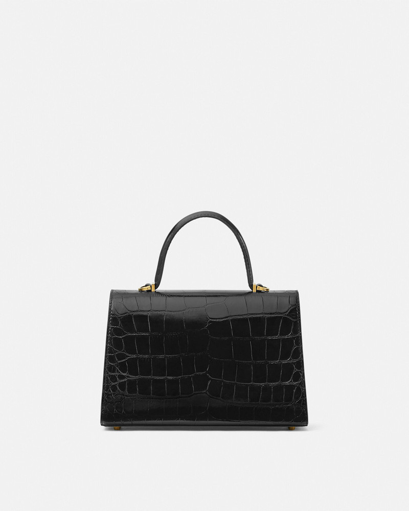 VERSACE Croc-Effect Medusa '95 Handbag outlook