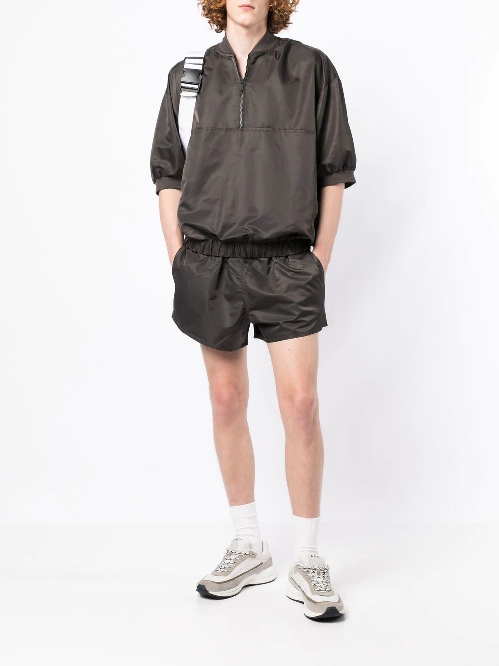 drawstring technical shorts - 2