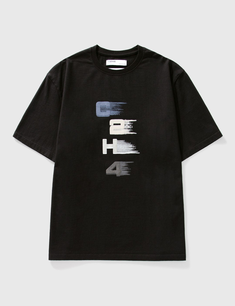 TEXTURED C2H4 LOGO T-SHIRT 1