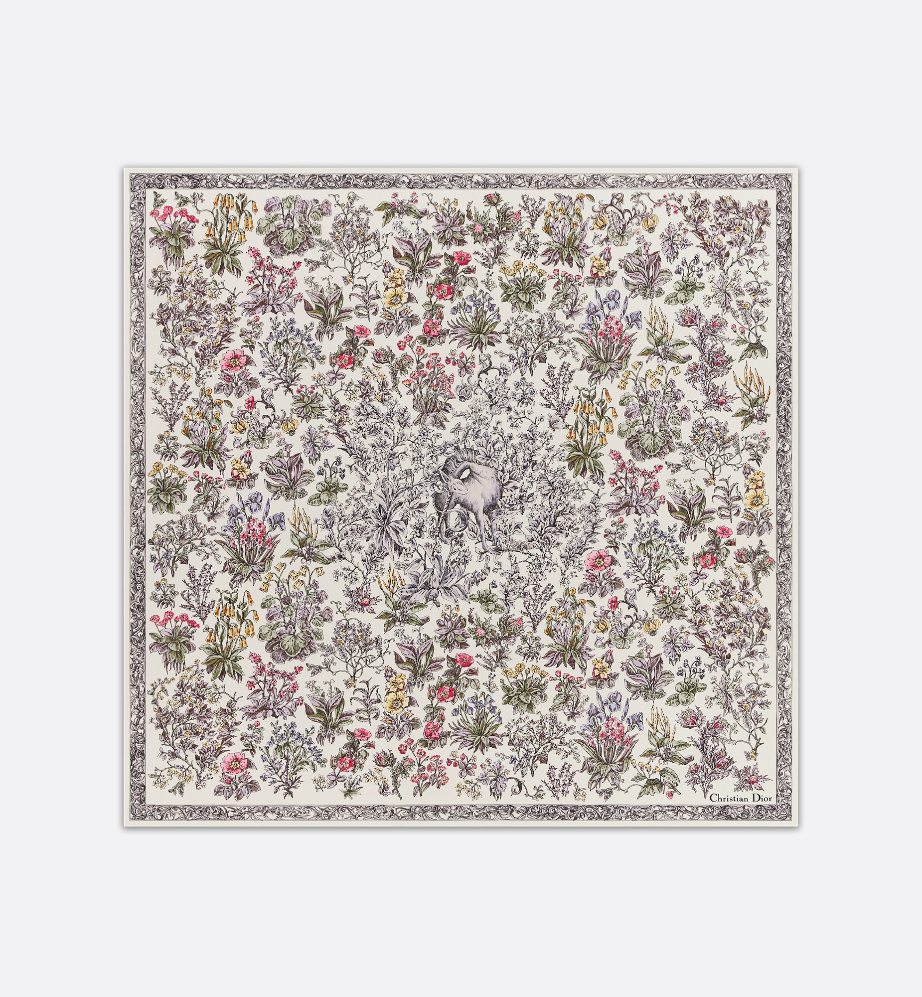 Millefiori Unicorn 90 Square Scarf - 1