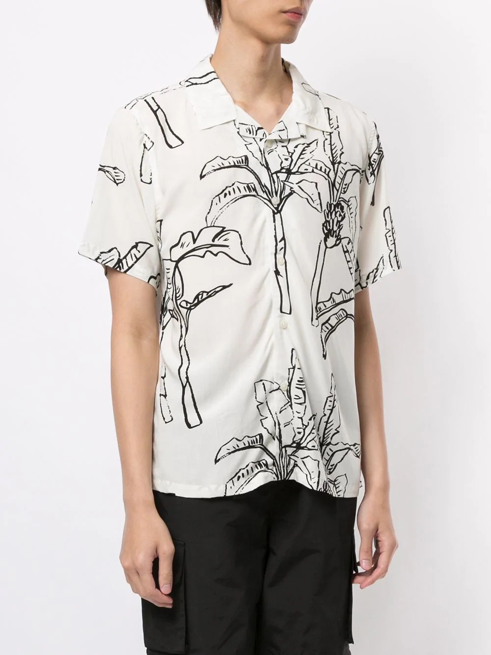 banana tree print shirt - 3