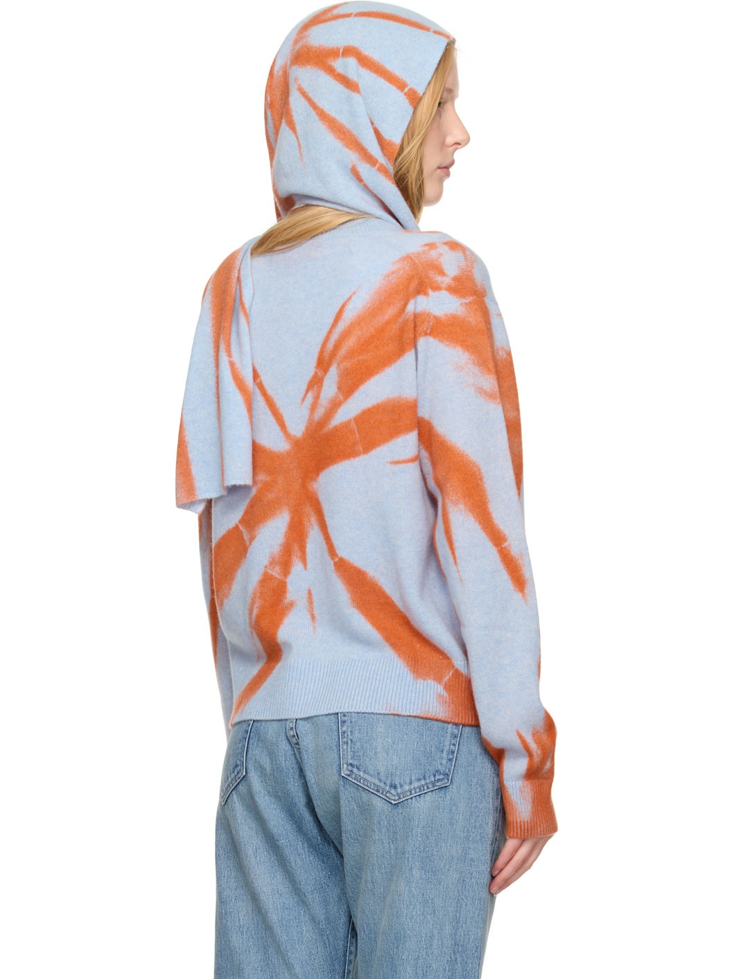 Blue & Orange Mythic Wrap Hood - 3