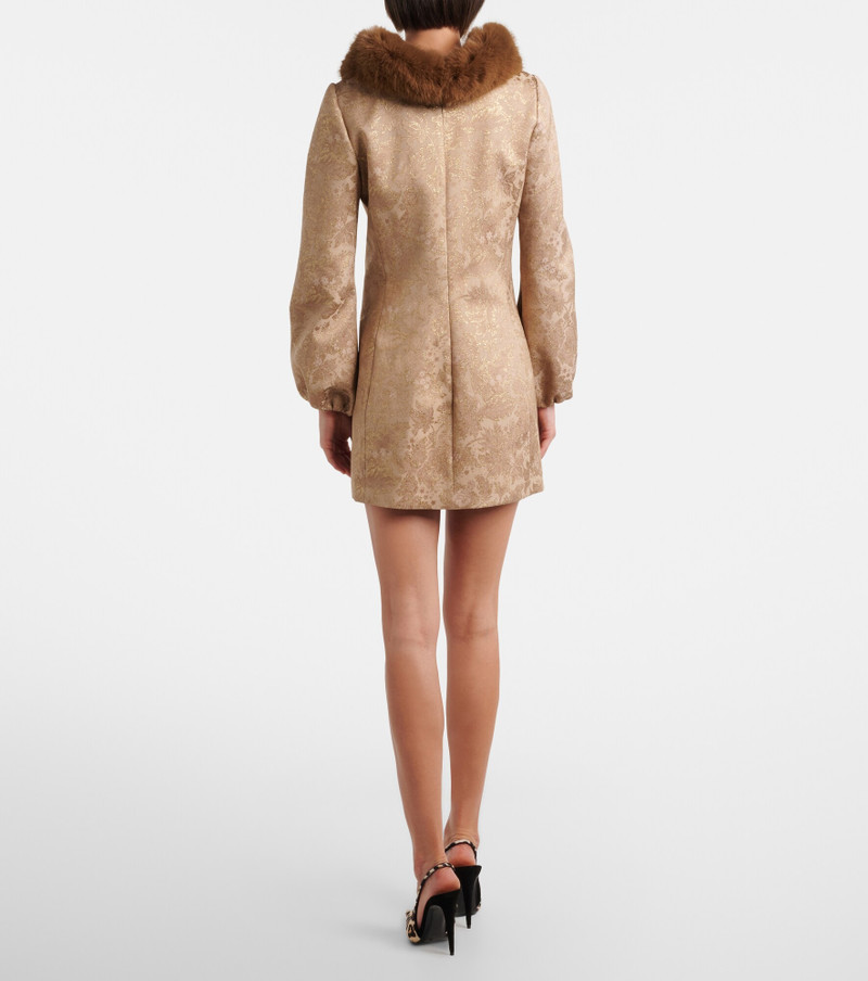 Brocade minidress 5