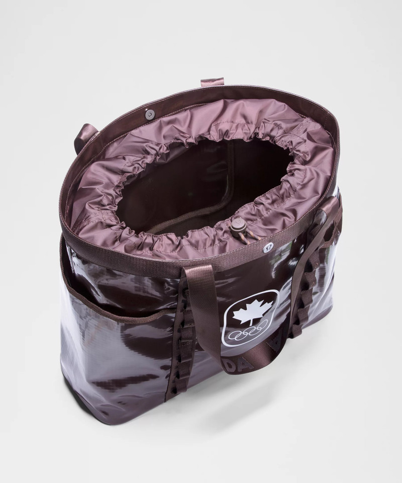 Team Canada Ripstop Cinch-Closure Tote Bag 20L *COC Logo 9