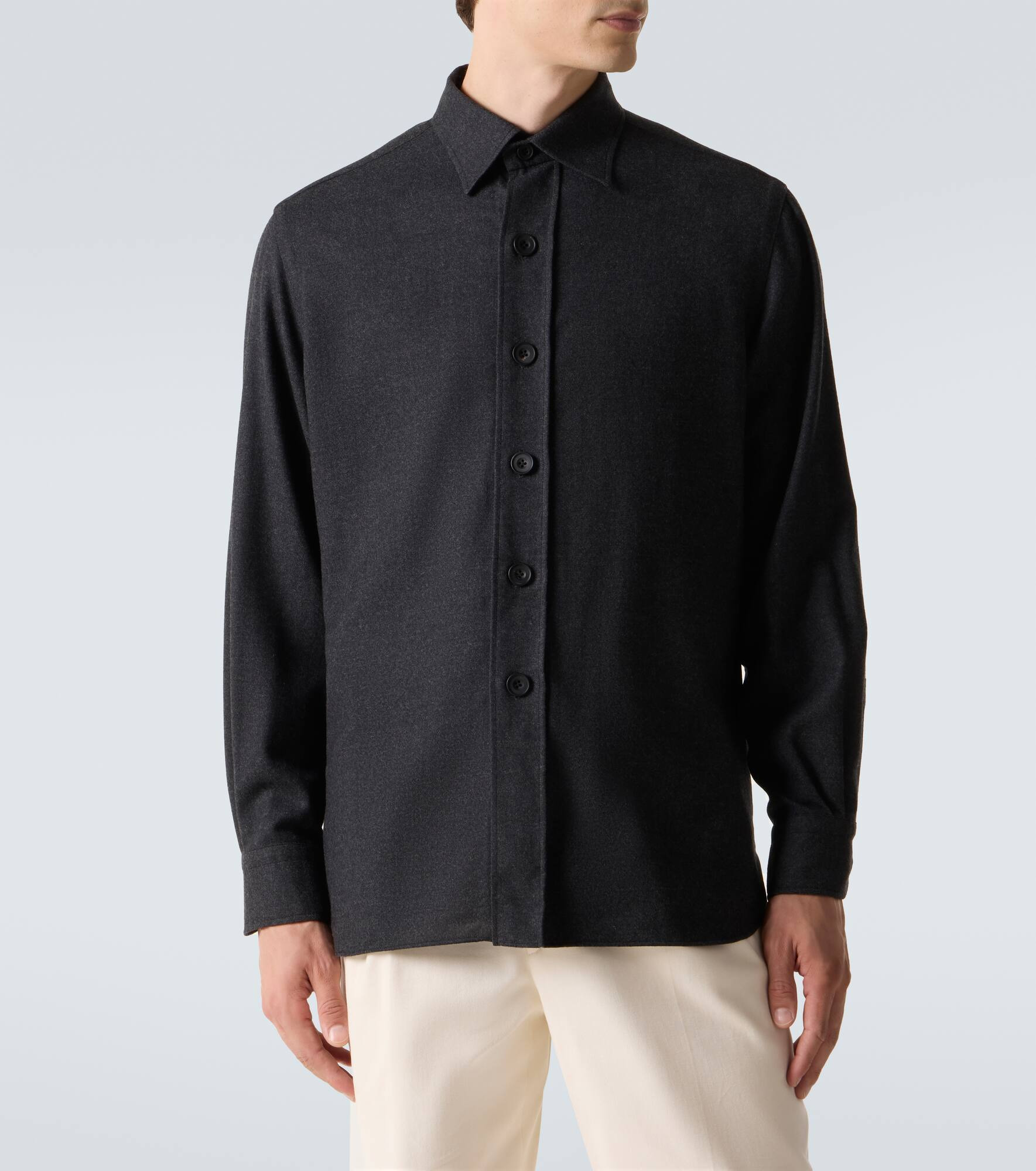 Virgin wool shirt - 3