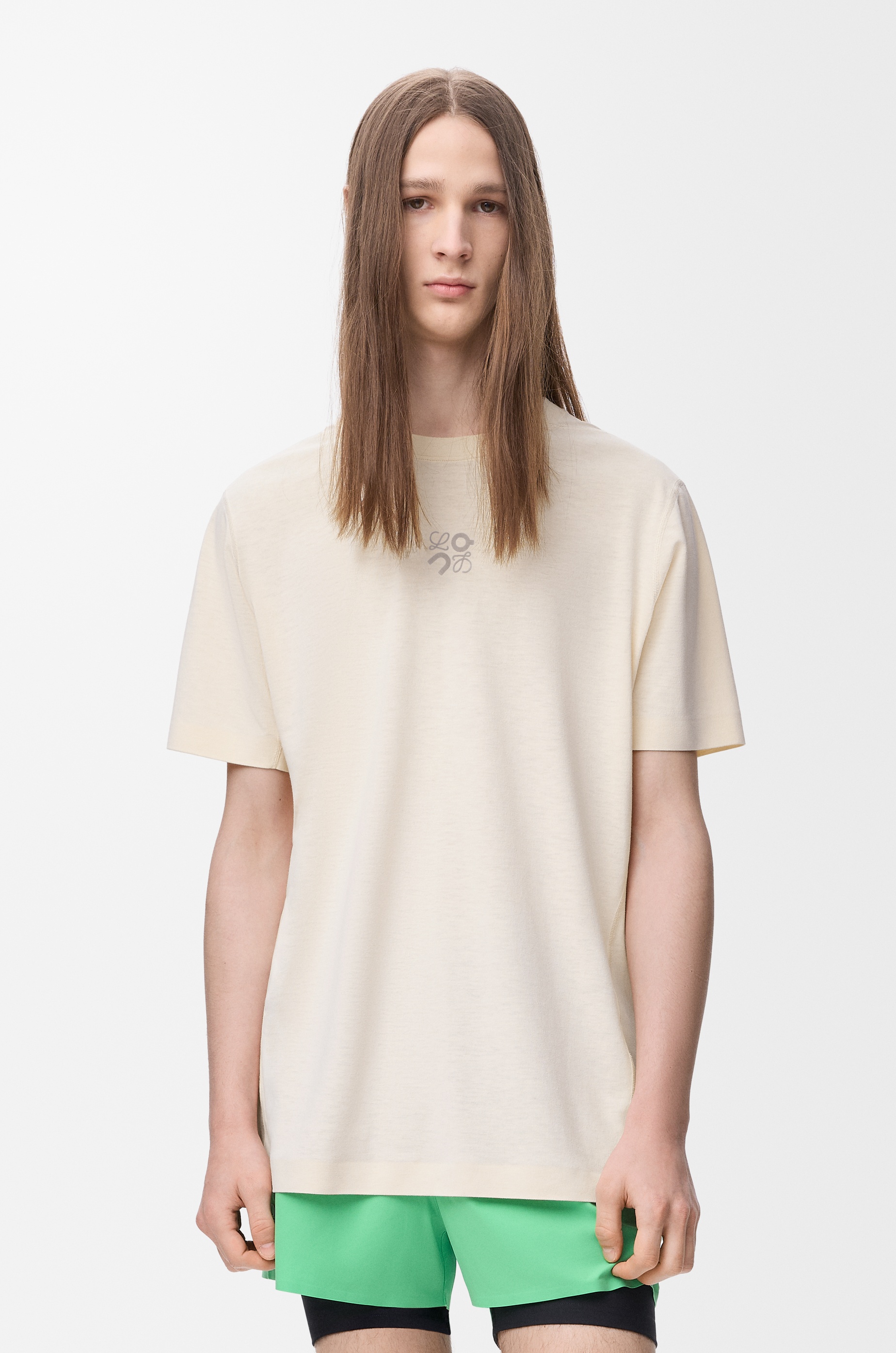 【ロエベ】x On アクティブ Tシャツ x On Active T-shirt in black - Loewe | Mytheresa