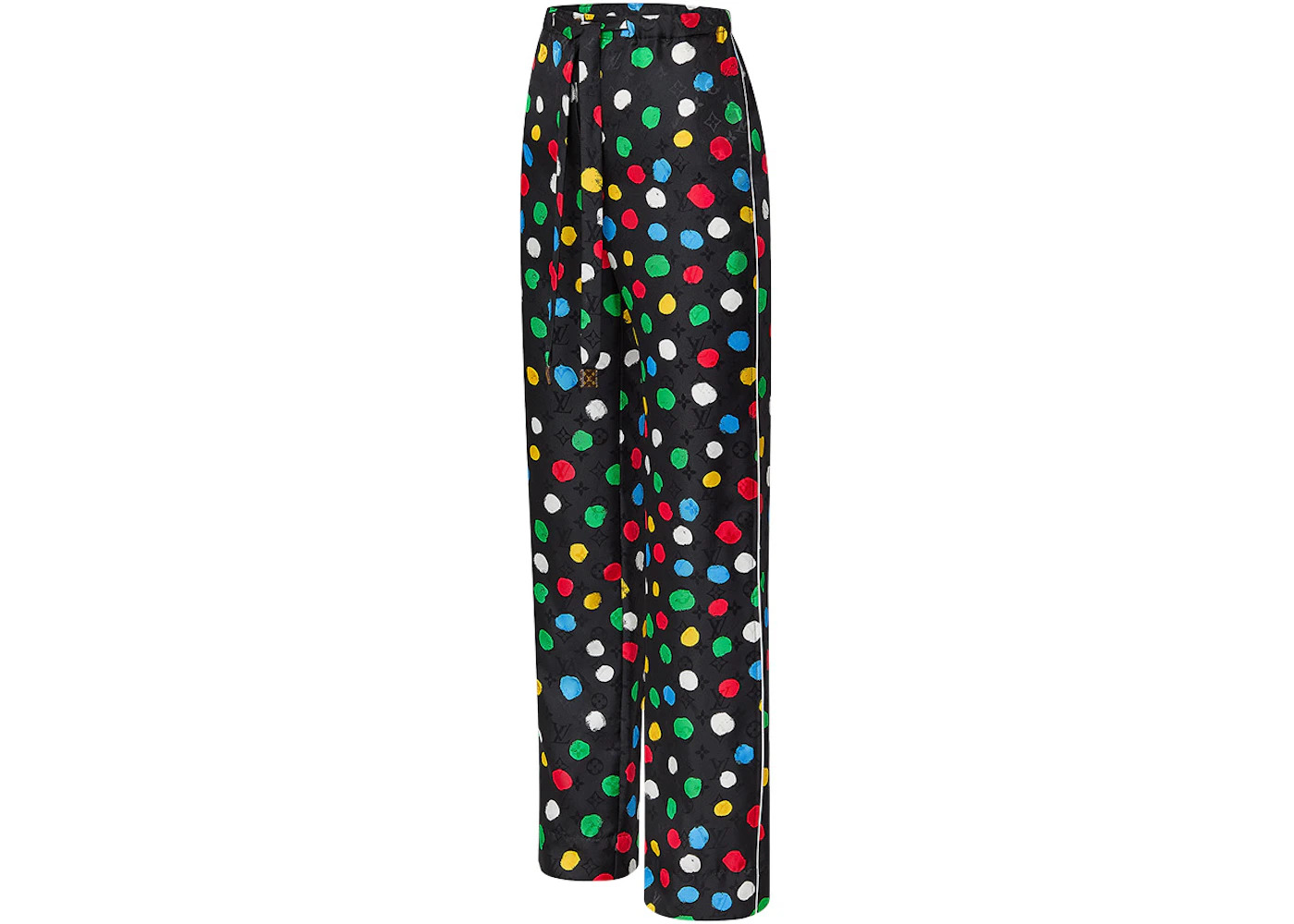 Louis Vuitton x Yayoi Kusama Painted Dots Pajama Pants Black - 2