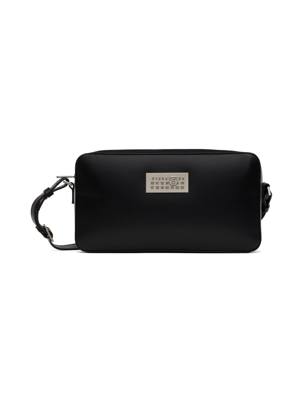 MM6 Maison Margiela Black Numeric Bag | ssense | REVERSIBLE