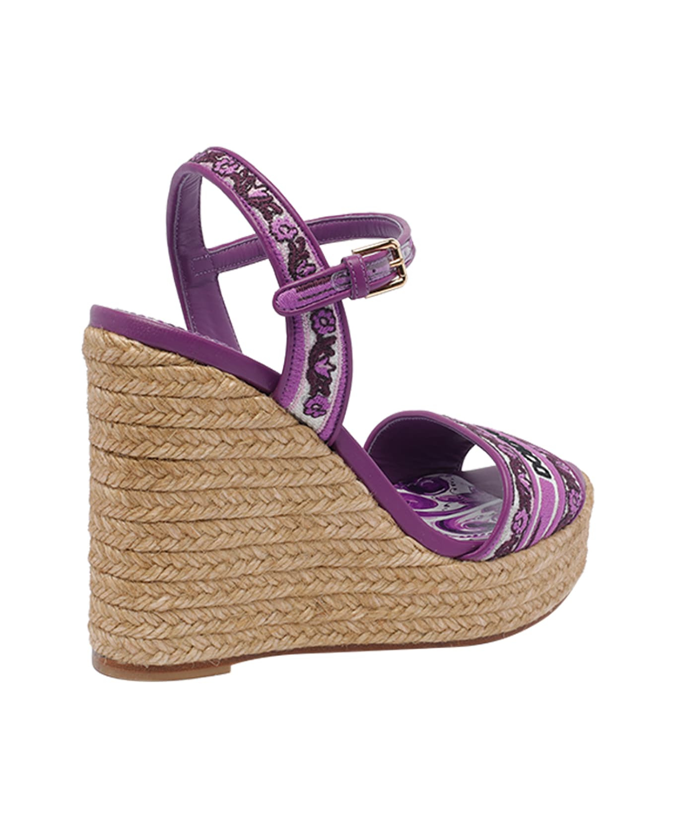 Maiolica Embroidery Wedges - 3