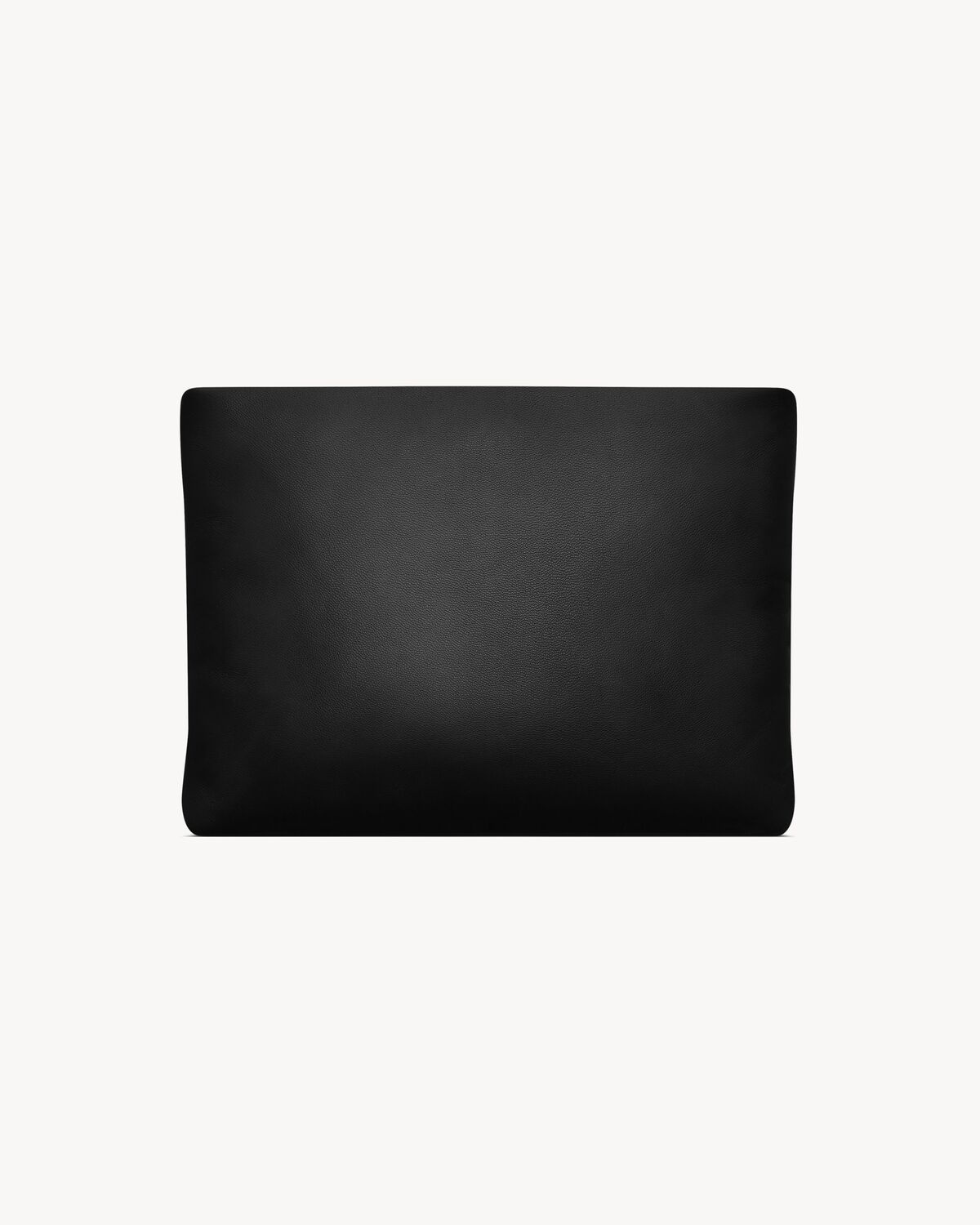 SAINT LAURENT LARGE PUFFY POUCH IN LAMBSKIN - 2