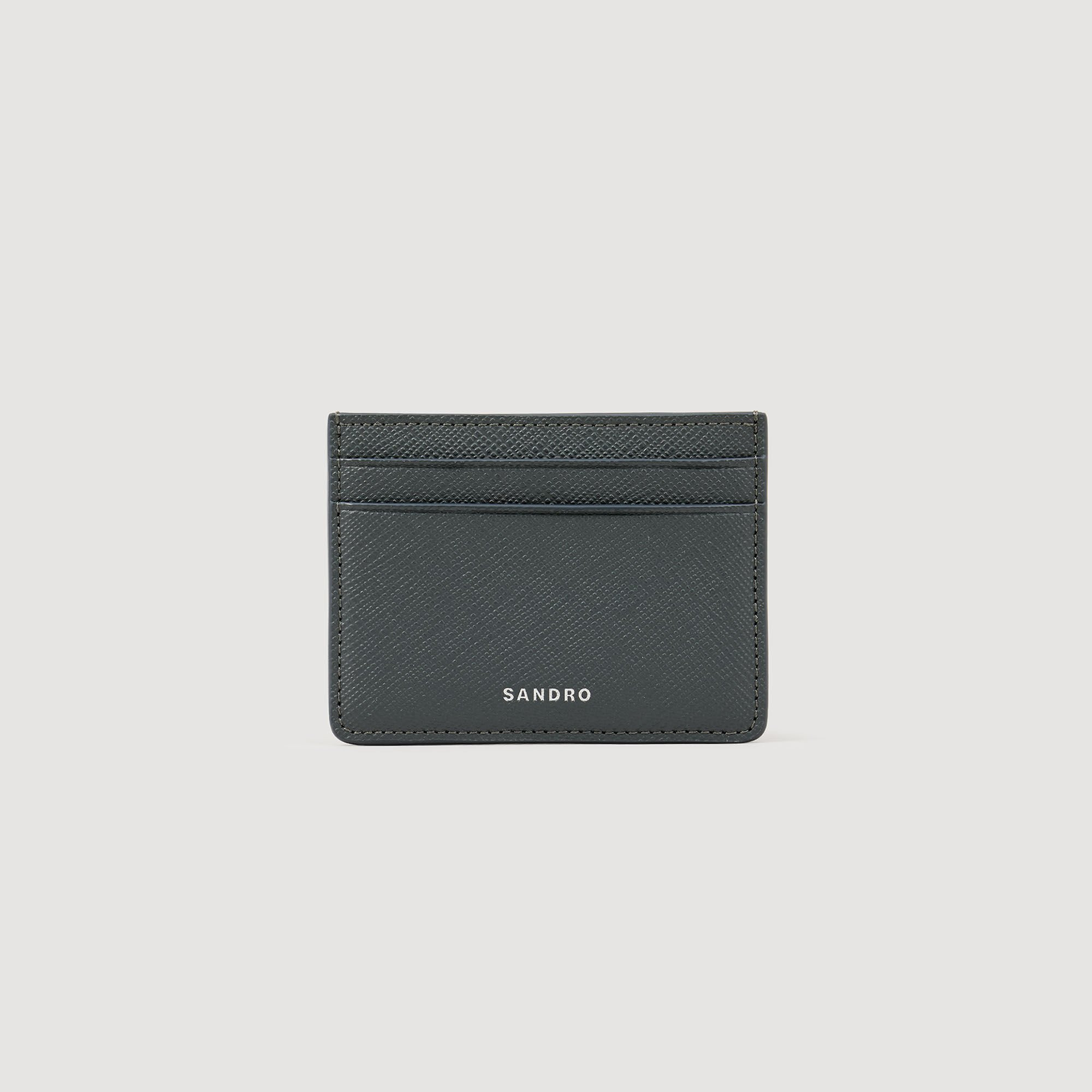 RECONSTITUTED LEATHER CARDHOLDER - 4
