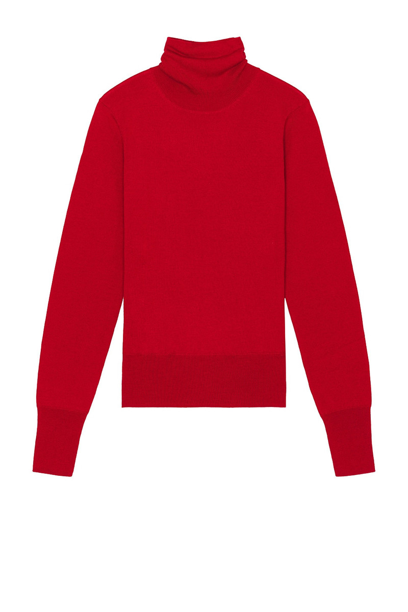 Merino Wool Turtleneck Sweater 5