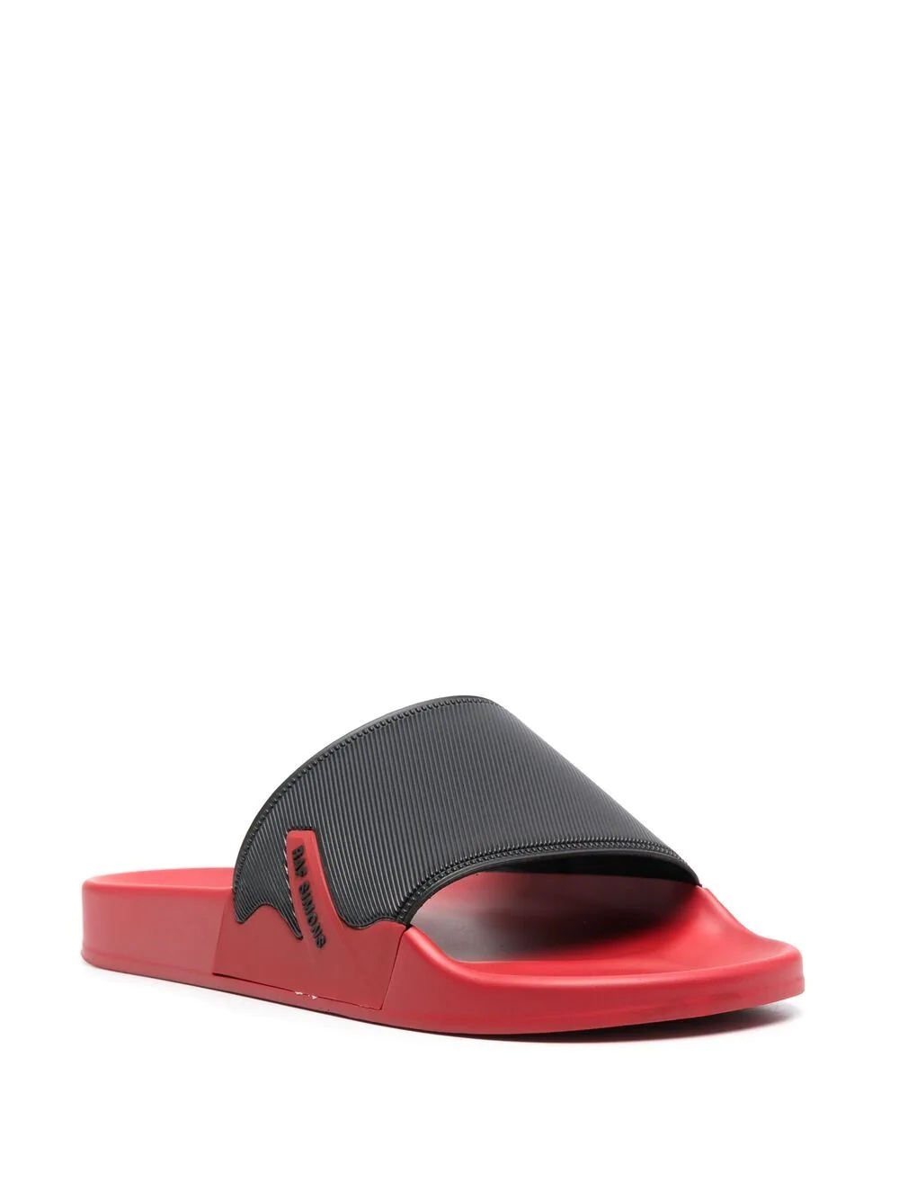 contrasting strap slides - 2