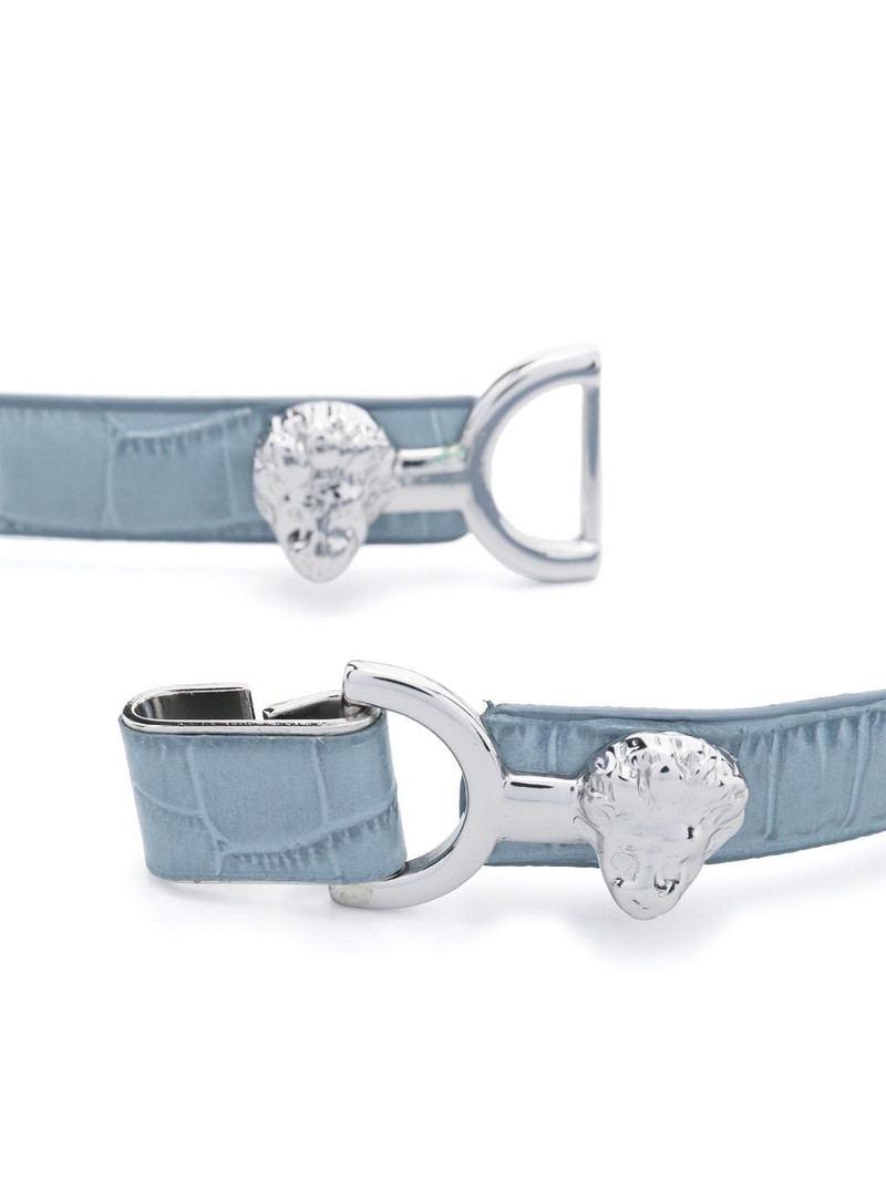 maje lion-bit leather belt outlook