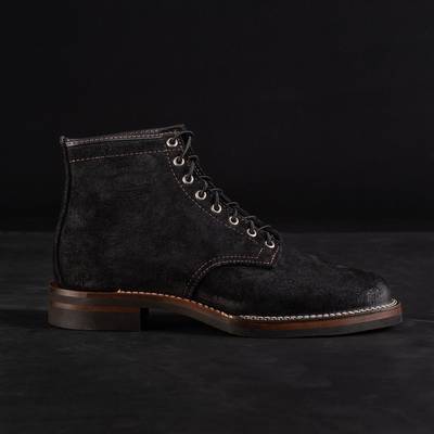 Iron Heart IHWE-FP6 Iron Heart Int'l x Wesco® - 7" Rough-Out "Foot Patrol" - Black outlook