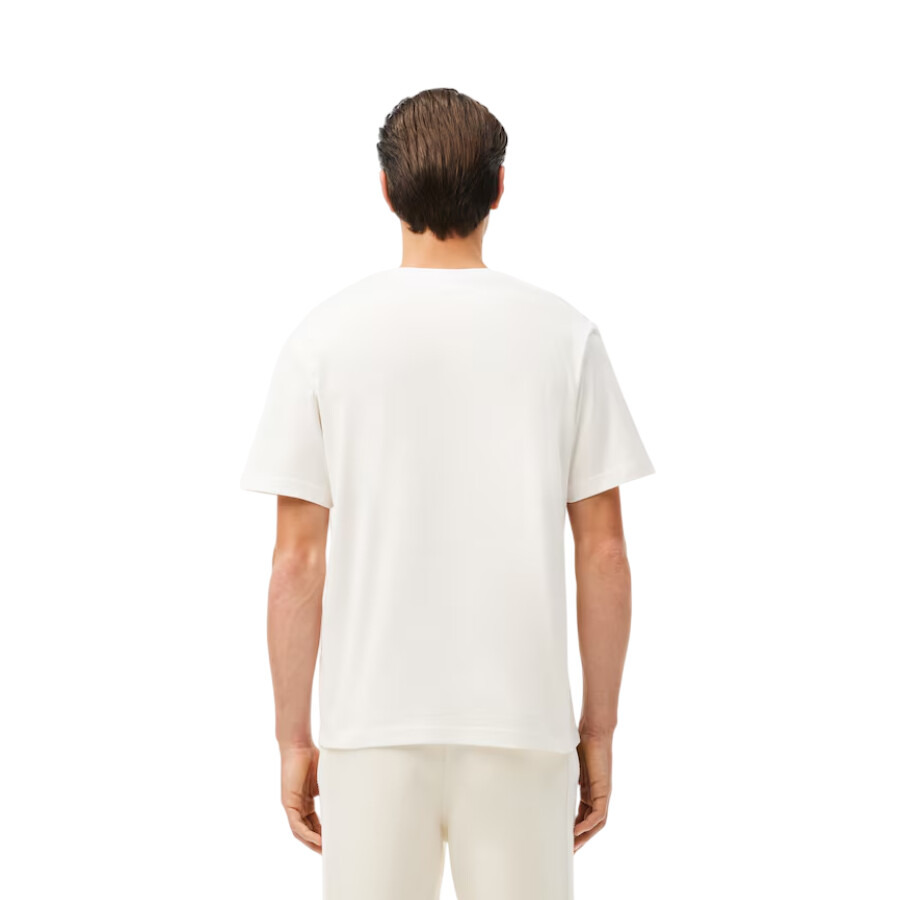 Lacoste Logo Embroidered Cotton T-Shirt - 5