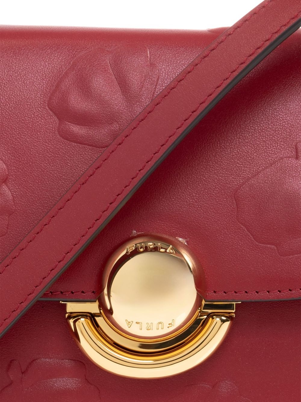 Sfera embossed shoulder bag - 4
