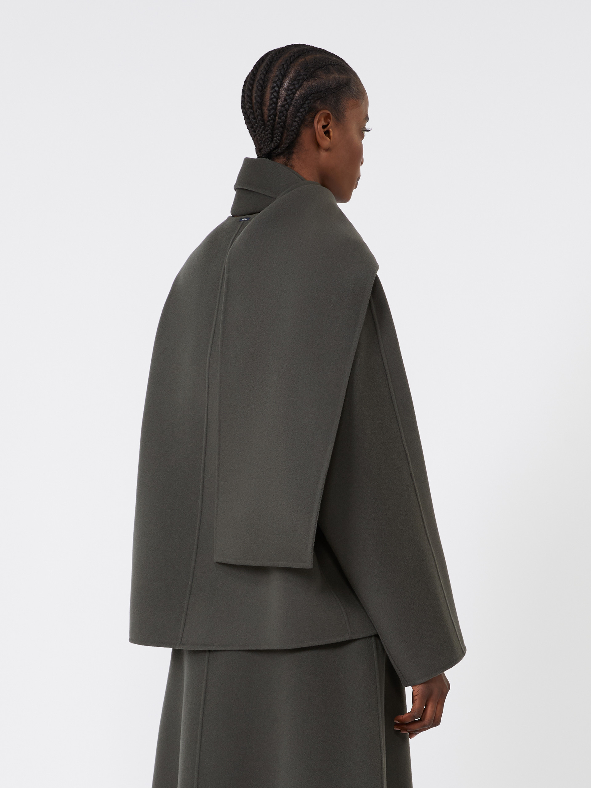 KATE Cropped jacket in double-sided wool - 4