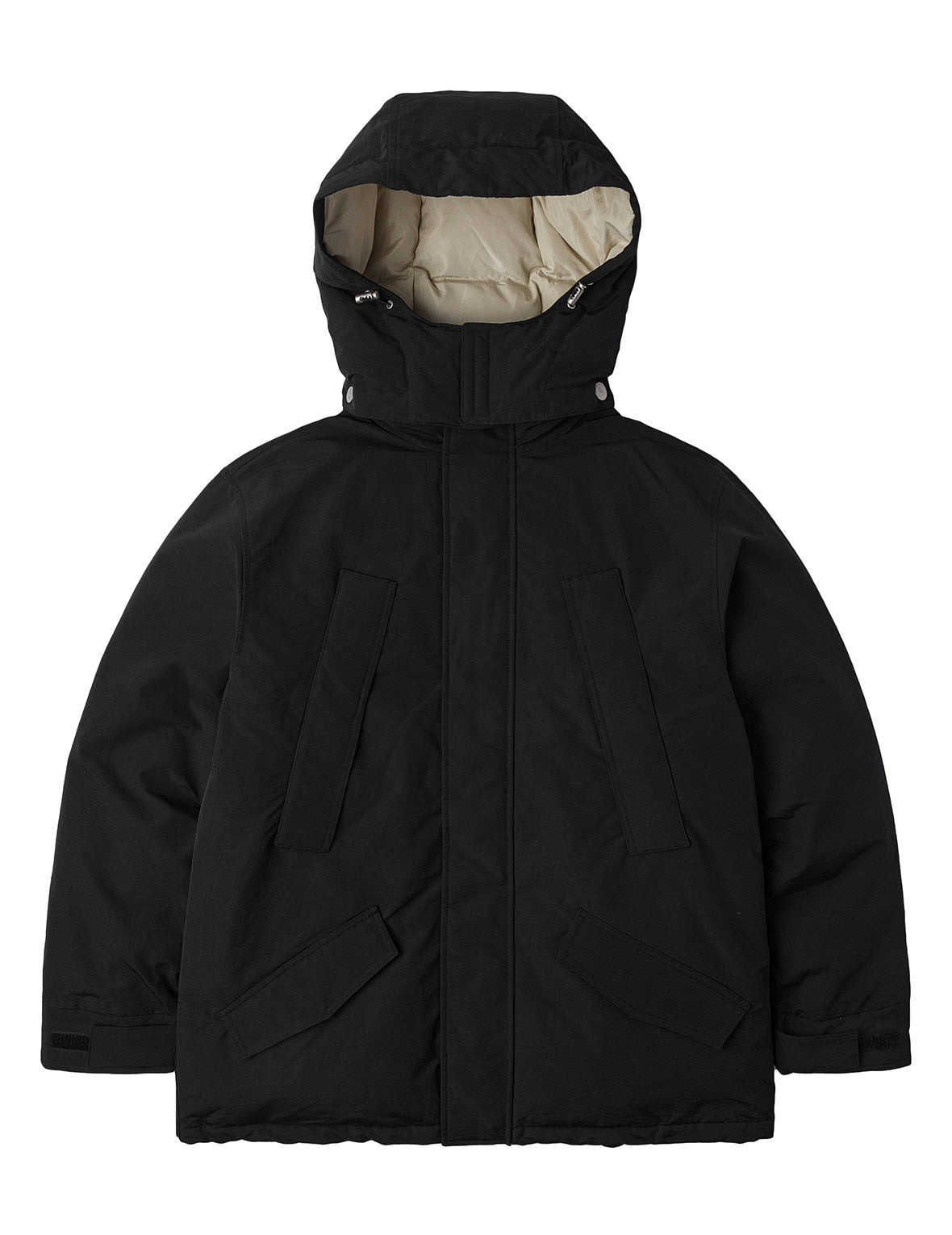 Seagull Embroidery Regular Fit Waterproof Down Jacket - 13