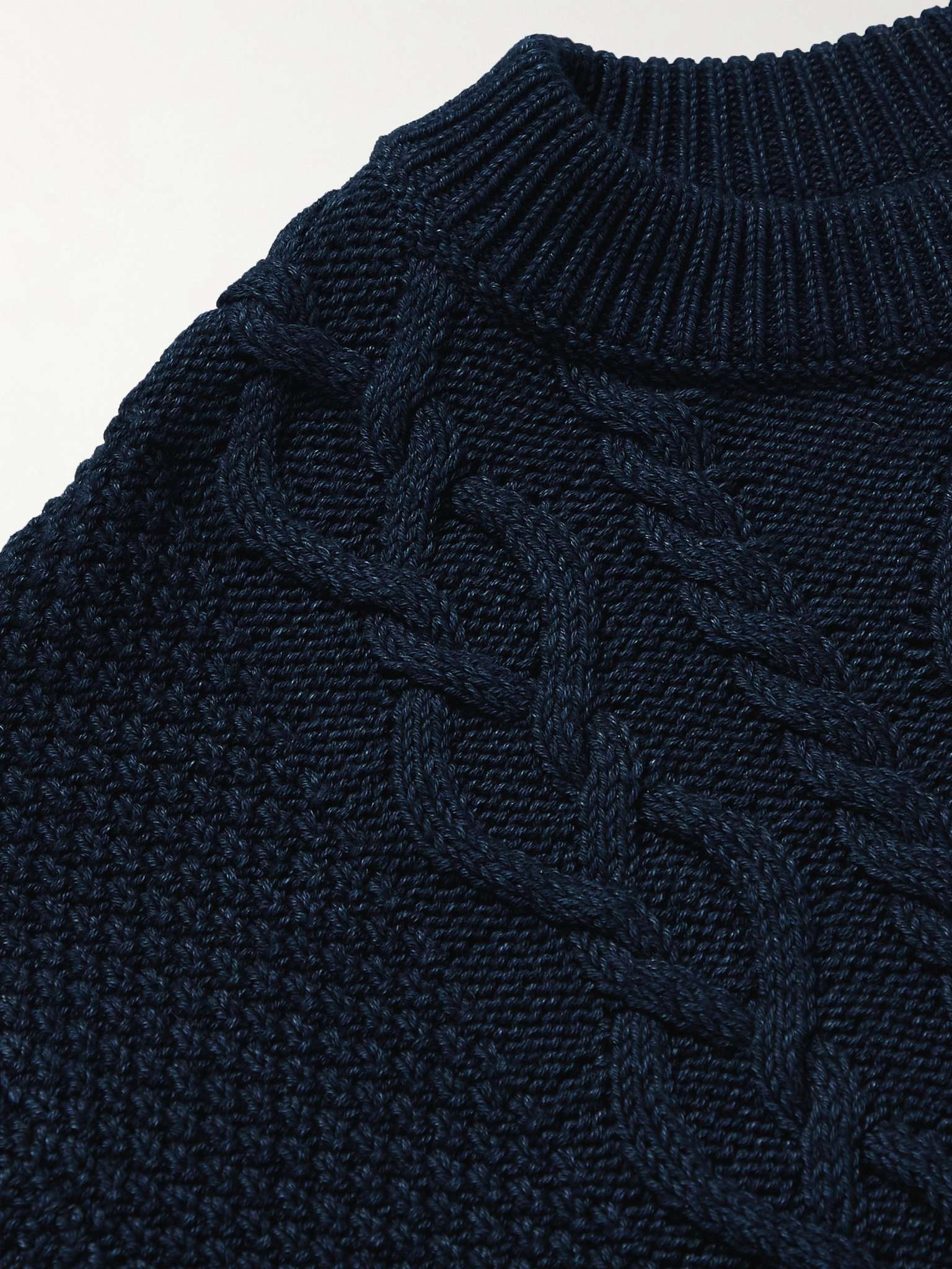 Didrik Cable-Knit Cotton Sweater - 5