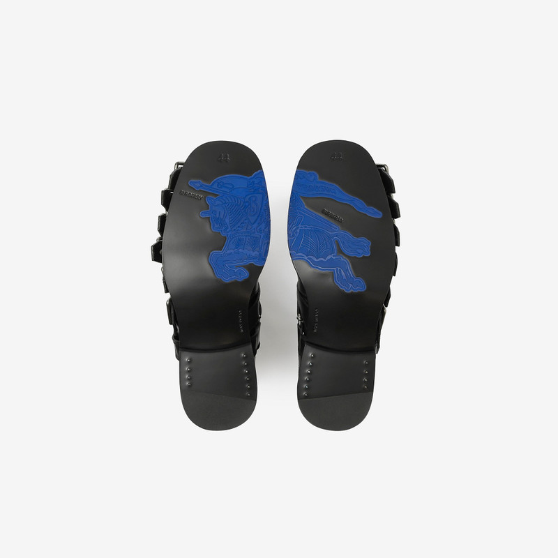 Leather Strap Boots 5