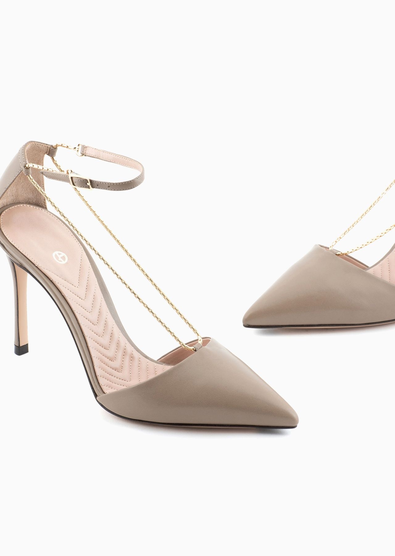 Nappa-leather d’Orsay court shoes - 5