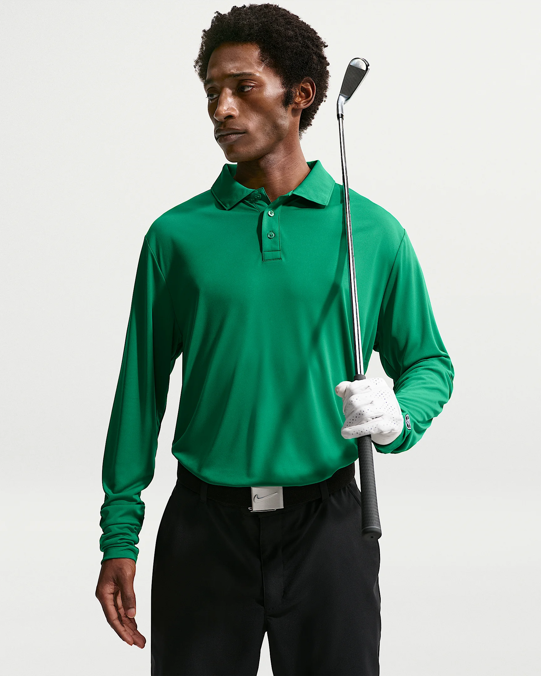 Nike Par Men's Dri-FIT Long-Sleeve Golf Polo - 1
