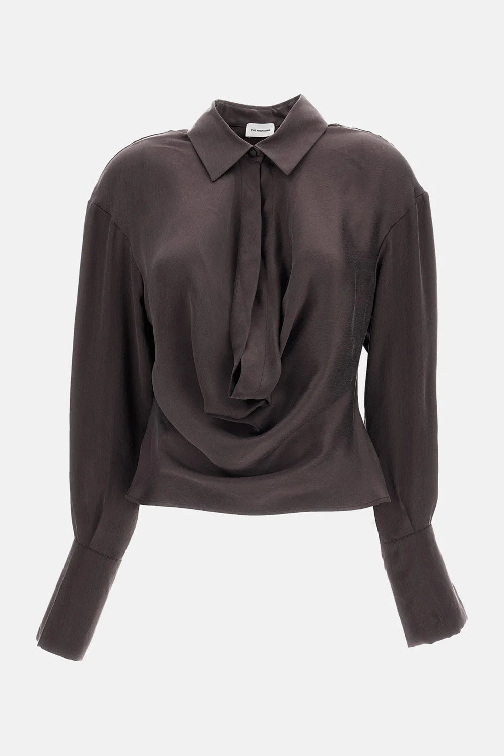 LILIA BLOUSE WITH DEEP V-NECK - 1