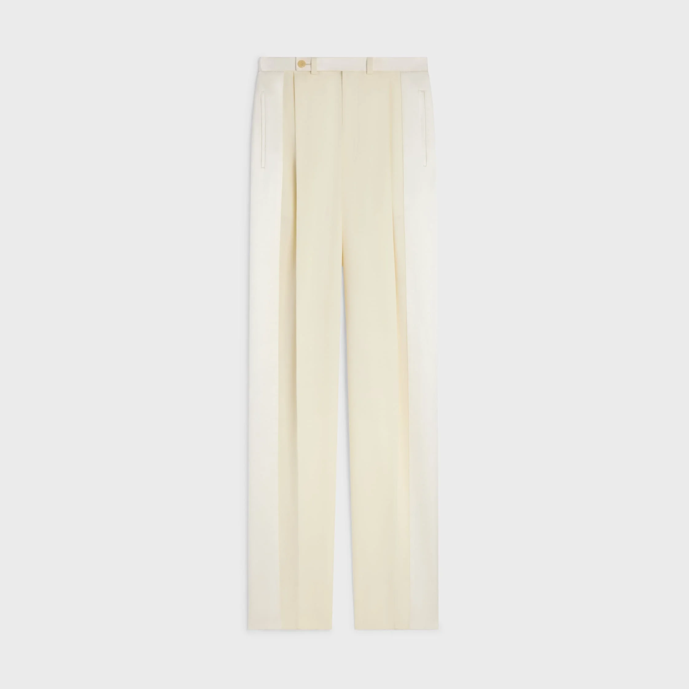 hepburn tux trousers IN diagonal wool - 1