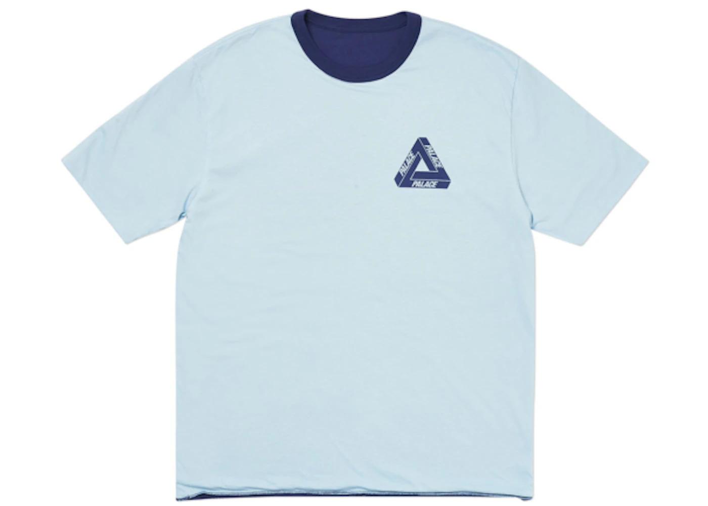 Palace Reverso Tee Navy/Sky - 2