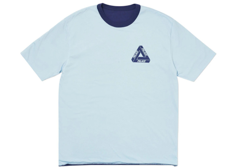 PALACE Palace Reverso Tee Navy/Sky outlook