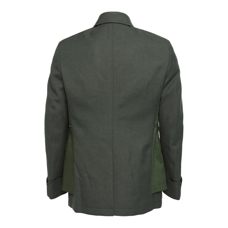 Comme des Garçons Homme Plus Wool Gariserge X Cotton Chino Jacket outlook