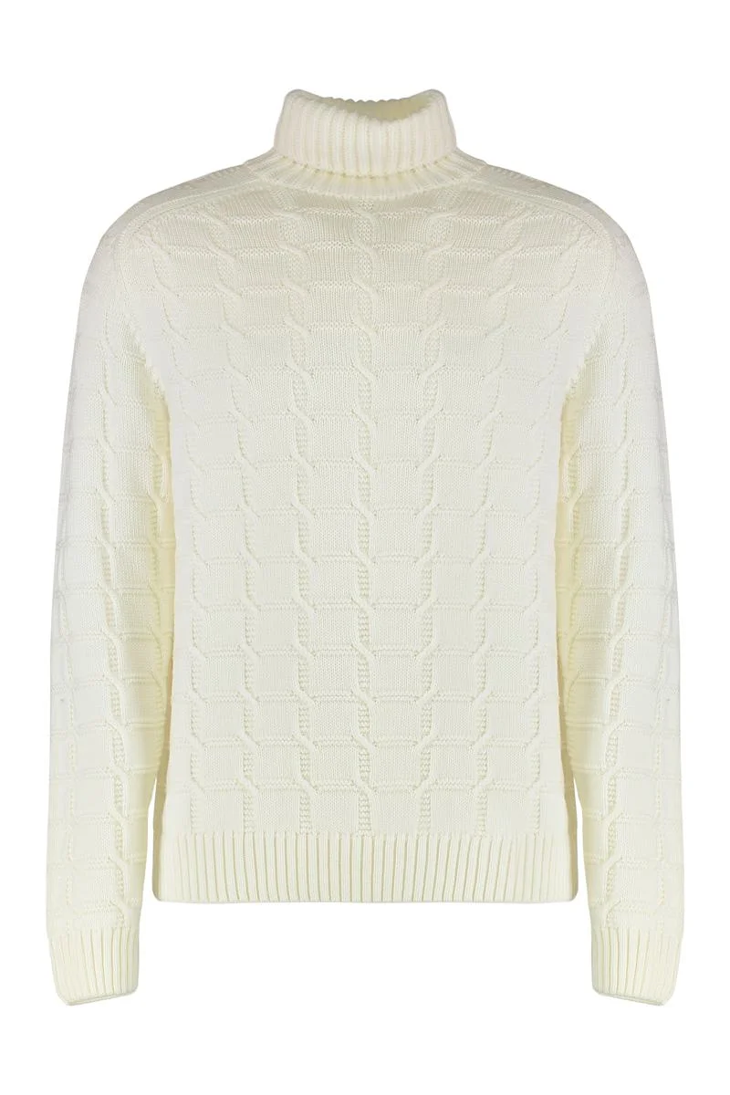 Slowear Sweater With Turtleneck In Virgin Wool - 1