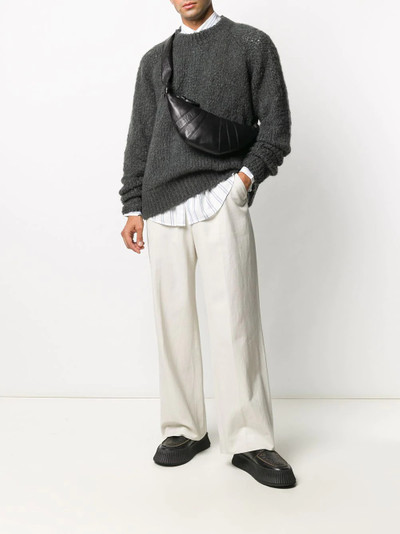 Jil Sander brushed crew neck jumper outlook