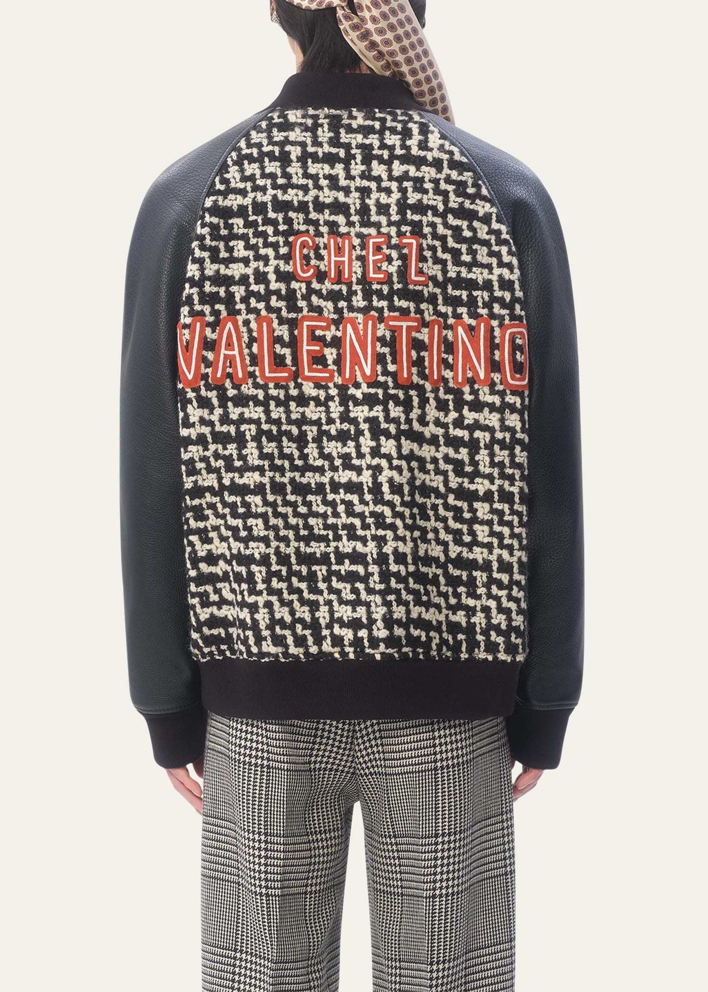 Men's Chez Soft Tweed Varsity Jacket - 3