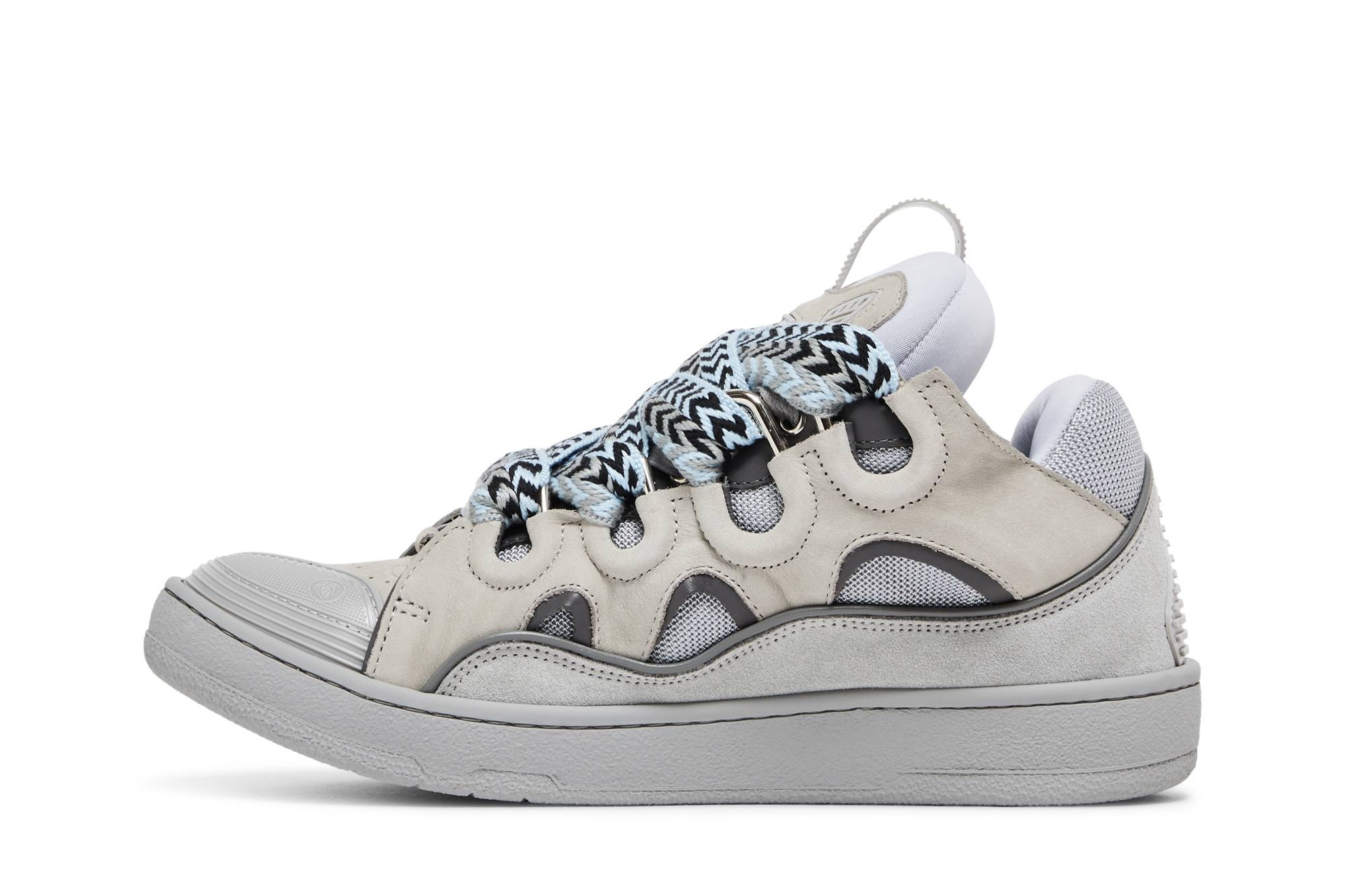 Lanvin Curb Sneakers 'Grey' - 3