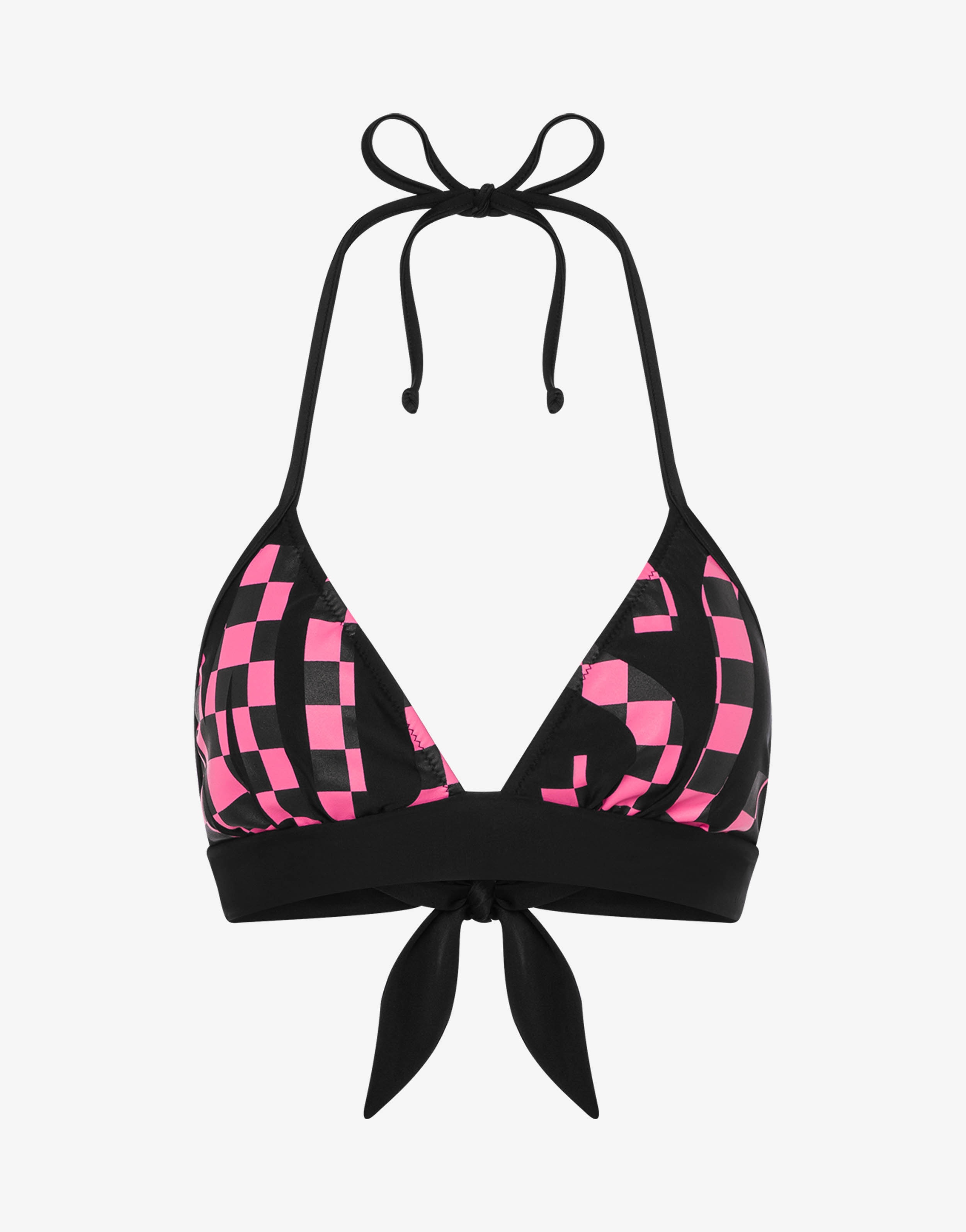 CHECK LOGO BIKINI TOP - 1