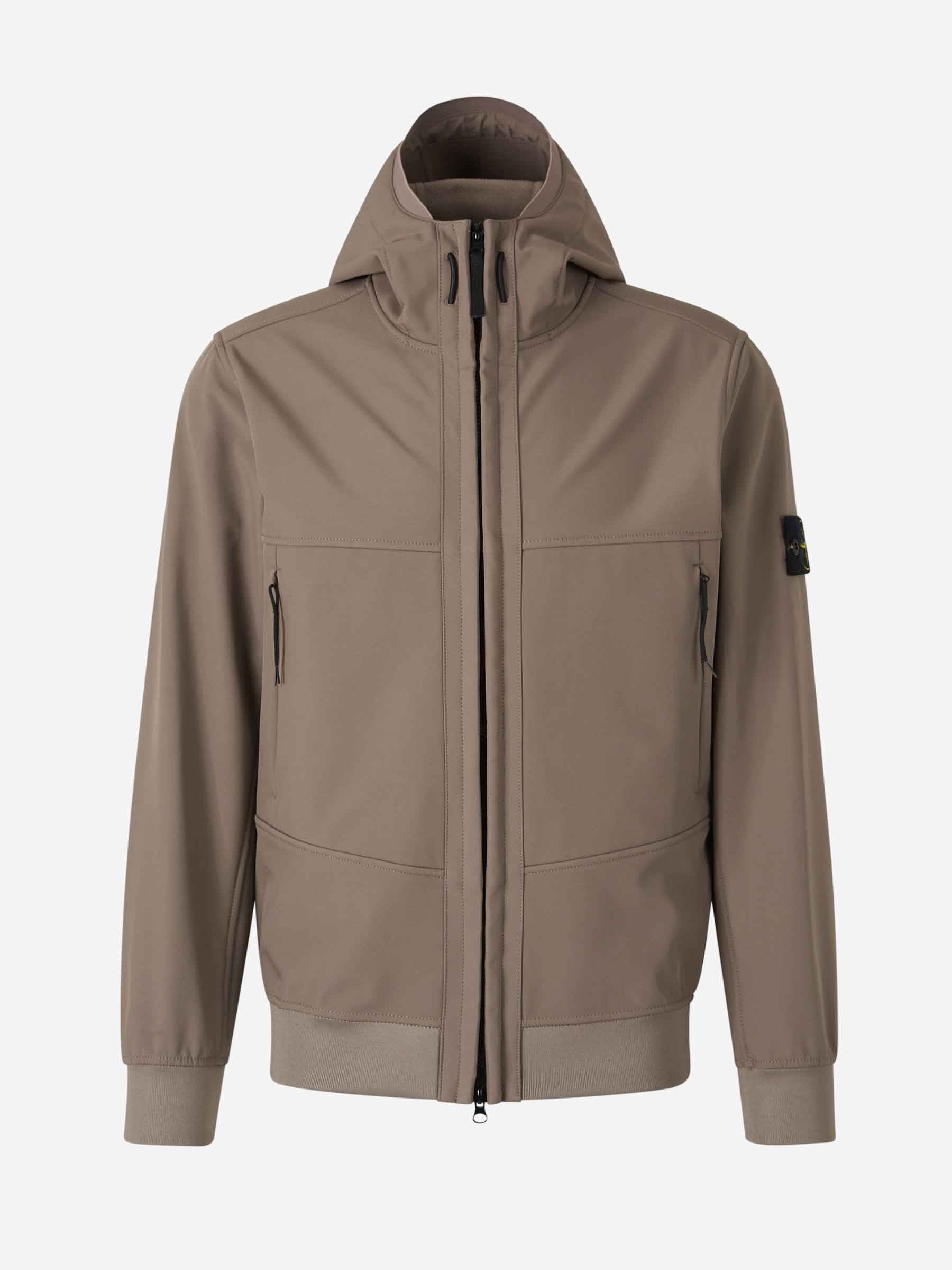 POLYESTER HOODED JACKET - 1