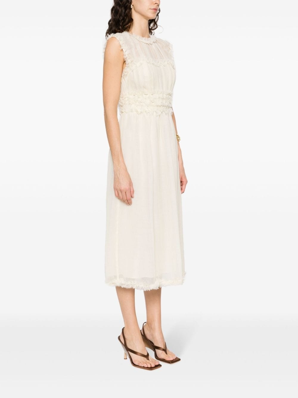 Aberdeen wool midi dress - 3