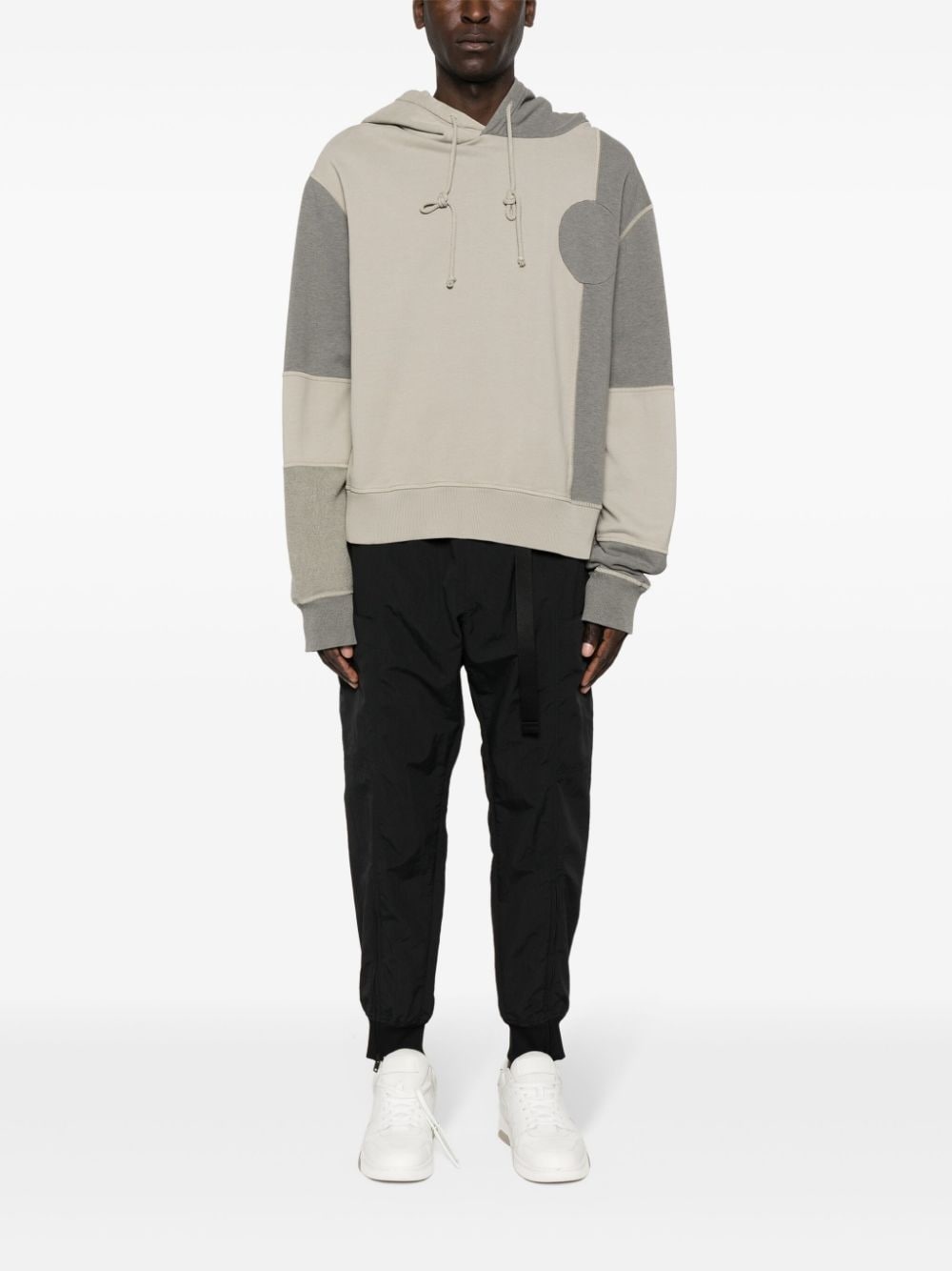 crinkled track pants - 2