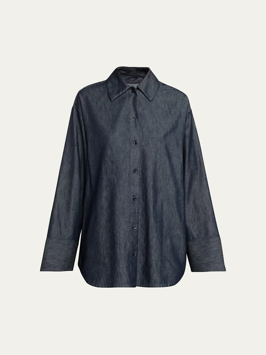 Mesa Denim Button-Front Shirt - 1