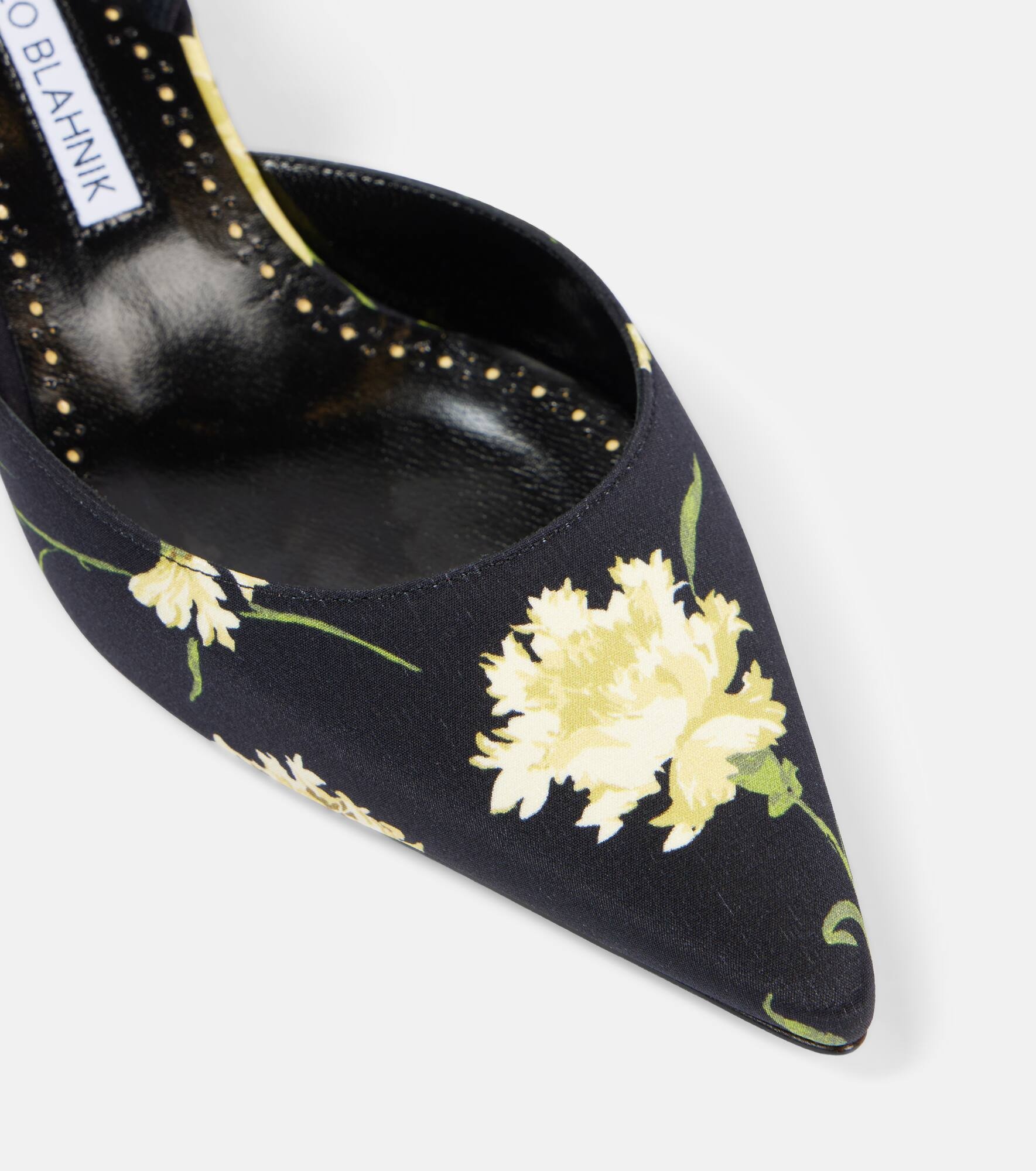Carolyne 50 floral slingback pumps - 5