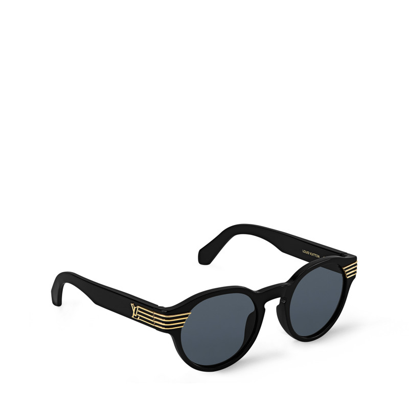 LV Slide Round Sunglasses 1