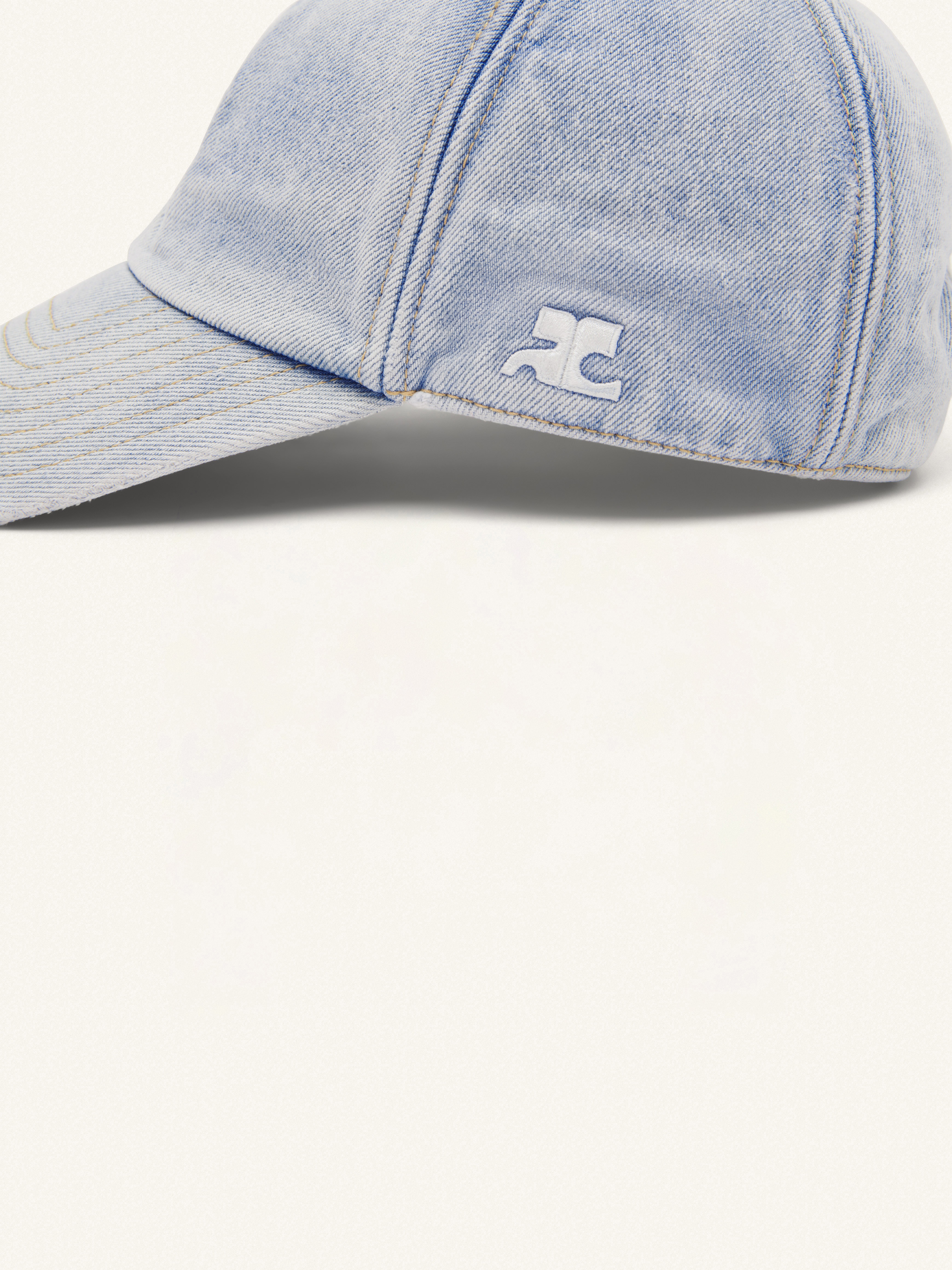 SIGNATURE BLUE DENIM CAP - 4